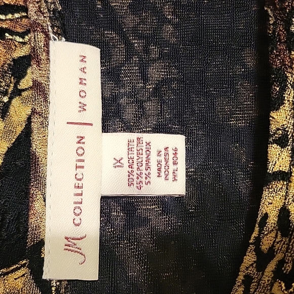 JM Collection Blouse - Picture 3 of 4